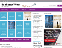 Tablet Screenshot of be-a-better-writer.com